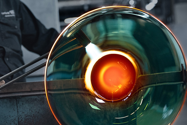 16 Oändlighet skål - glasblåseri bild 16